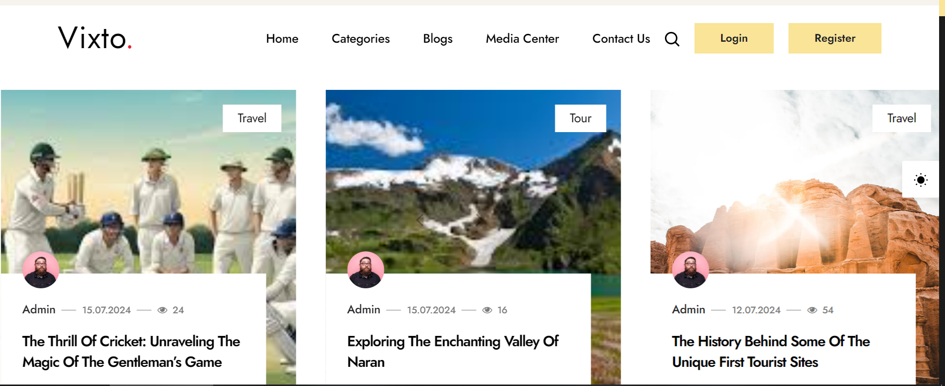 Blog Website Project